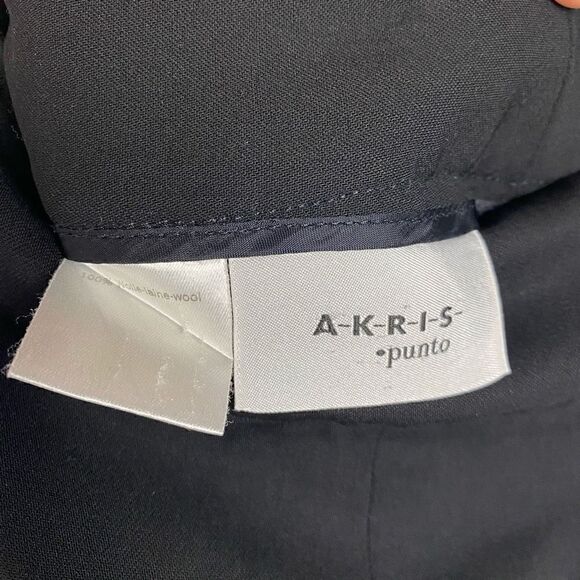 AKRIS PUNTO WOOL TROUSERS PANTS - Picture 4 of 8